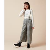 [120-130]サスペンダー付きワイドパンツ | a.v.v【KIDS】 | 詳細画像21 