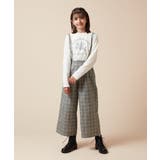 [120-130]サスペンダー付きワイドパンツ | a.v.v【KIDS】 | 詳細画像22 