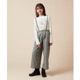 [120-130]サスペンダー付きワイドパンツ | a.v.v【KIDS】 | 詳細画像23 