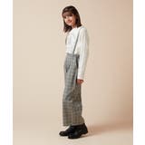 [120-130]サスペンダー付きワイドパンツ | a.v.v【KIDS】 | 詳細画像24 