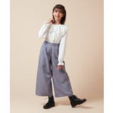 [120-130]サスペンダー付きワイドパンツ | a.v.v【KIDS】 | 詳細画像29 