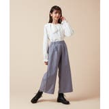 [120-130]サスペンダー付きワイドパンツ | a.v.v【KIDS】 | 詳細画像32 