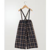 [120-130]サスペンダー付きワイドパンツ | a.v.v【KIDS】 | 詳細画像35 