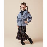 [120-130]サスペンダー付きワイドパンツ | a.v.v【KIDS】 | 詳細画像5 