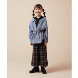 [120-130]サスペンダー付きワイドパンツ | a.v.v【KIDS】 | 詳細画像8 