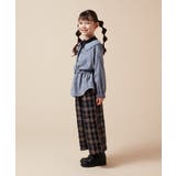 [120-130]サスペンダー付きワイドパンツ | a.v.v【KIDS】 | 詳細画像9 