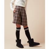 [100-160]オータムチェックタックショートパンツ | a.v.v【KIDS】 | 詳細画像14 