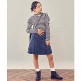 [160]ストレッチコールフロントボタンスカパン | a.v.v【KIDS】 | 詳細画像5 
