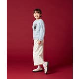 [120-130]【セットアップ対応】サス付きフロントボタンワイドパンツ | a.v.v【KIDS】 | 詳細画像41 