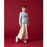 [120-130]【セットアップ対応】サス付きフロントボタンワイドパンツ | a.v.v【KIDS】 | 詳細画像42 