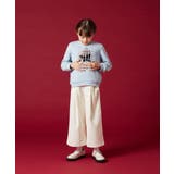 [120-130]【セットアップ対応】サス付きフロントボタンワイドパンツ | a.v.v【KIDS】 | 詳細画像44 