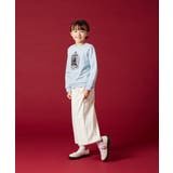 [120-130]【セットアップ対応】サス付きフロントボタンワイドパンツ | a.v.v【KIDS】 | 詳細画像45 