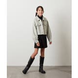 [100-130]アシメプリーツスカパン | a.v.v【KIDS】 | 詳細画像12 