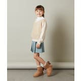 [100-130]アシメプリーツスカパン | a.v.v【KIDS】 | 詳細画像40 