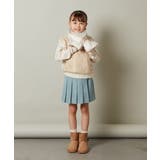 [100-130]アシメプリーツスカパン | a.v.v【KIDS】 | 詳細画像42 