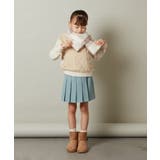 [100-130]アシメプリーツスカパン | a.v.v【KIDS】 | 詳細画像43 