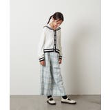 [140-150]【セットアップ対応】サス付きフロントボタンワイドパンツ | a.v.v【KIDS】 | 詳細画像12 