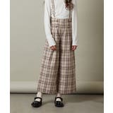 [140-150]【セットアップ対応】サス付きフロントボタンワイドパンツ | a.v.v【KIDS】 | 詳細画像17 