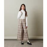 [140-150]【セットアップ対応】サス付きフロントボタンワイドパンツ | a.v.v【KIDS】 | 詳細画像20 