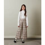 [140-150]【セットアップ対応】サス付きフロントボタンワイドパンツ | a.v.v【KIDS】 | 詳細画像21 