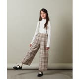 [140-150]【セットアップ対応】サス付きフロントボタンワイドパンツ | a.v.v【KIDS】 | 詳細画像22 