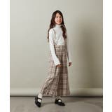 [140-150]【セットアップ対応】サス付きフロントボタンワイドパンツ | a.v.v【KIDS】 | 詳細画像23 