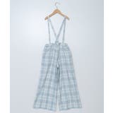 [140-150]【セットアップ対応】サス付きフロントボタンワイドパンツ | a.v.v【KIDS】 | 詳細画像3 