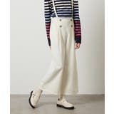 [140-150]【セットアップ対応】サス付きフロントボタンワイドパンツ | a.v.v【KIDS】 | 詳細画像42 