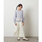 [140-150]【セットアップ対応】サス付きフロントボタンワイドパンツ | a.v.v【KIDS】 | 詳細画像45 