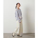 [140-150]【セットアップ対応】サス付きフロントボタンワイドパンツ | a.v.v【KIDS】 | 詳細画像48 