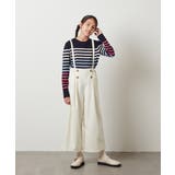 [140-150]【セットアップ対応】サス付きフロントボタンワイドパンツ | a.v.v【KIDS】 | 詳細画像51 