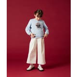 [140-150]【セットアップ対応】サス付きフロントボタンワイドパンツ | a.v.v【KIDS】 | 詳細画像58 