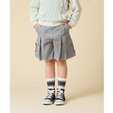 [120-160]コーデュロイカーゴキュロット | a.v.v【KIDS】 | 詳細画像1 