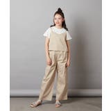 [140-150]【2点セット】キャミドッキングTシャツ＆パンツセットアップ | a.v.v【KIDS】 | 詳細画像6 