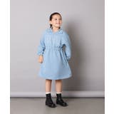 [130-160]ハーフジップロゴトレーナーワンピース | a.v.v【KIDS】 | 詳細画像10 