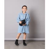 [130-160]ハーフジップロゴトレーナーワンピース | a.v.v【KIDS】 | 詳細画像12 