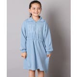 [130-160]ハーフジップロゴトレーナーワンピース | a.v.v【KIDS】 | 詳細画像2 