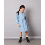 [130-160]ハーフジップロゴトレーナーワンピース | a.v.v【KIDS】 | 詳細画像6 