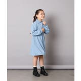 [130-160]ハーフジップロゴトレーナーワンピース | a.v.v【KIDS】 | 詳細画像9 