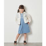 [100-130]レースアップカットワンピース | a.v.v【KIDS】 | 詳細画像24 