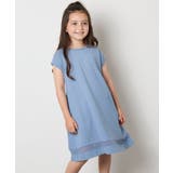 【毛玉になりにくい】[160]シアー切り替えワンピース | a.v.v【KIDS】 | 詳細画像16 