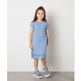 【毛玉になりにくい】[160]シアー切り替えワンピース | a.v.v【KIDS】 | 詳細画像19 
