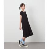 【毛玉になりにくい】[160]シアー切り替えワンピース | a.v.v【KIDS】 | 詳細画像32 