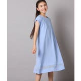 【毛玉になりにくい】[160]シアー切り替えワンピース | a.v.v【KIDS】 | 詳細画像41 