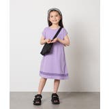 【毛玉になりにくい】[160]シアー切り替えワンピース | a.v.v【KIDS】 | 詳細画像60 