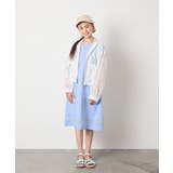 【毛玉になりにくい】[160]シアー切り替えワンピース | a.v.v【KIDS】 | 詳細画像65 