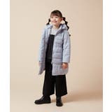 [100-130]フィット＆フレア中綿ロングコート | a.v.v【KIDS】 | 詳細画像15 