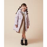 [100-130]フィット＆フレア中綿ロングコート | a.v.v【KIDS】 | 詳細画像4 