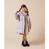 [100-130]フィット＆フレア中綿ロングコート | a.v.v【KIDS】 | 詳細画像5 