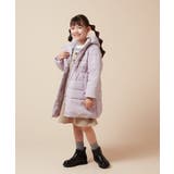 [100-130]フィット＆フレア中綿ロングコート | a.v.v【KIDS】 | 詳細画像7 